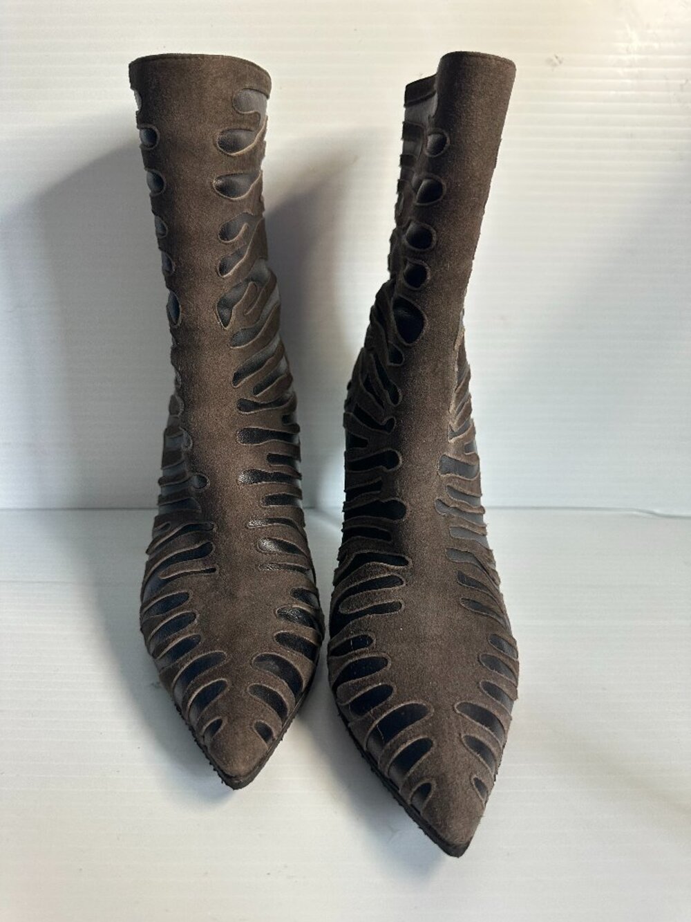 Paul Andrew Suede and Leather Boots